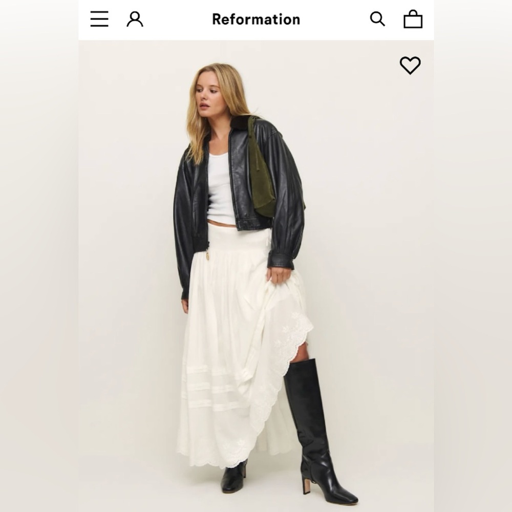 Reformation Aura Skirt